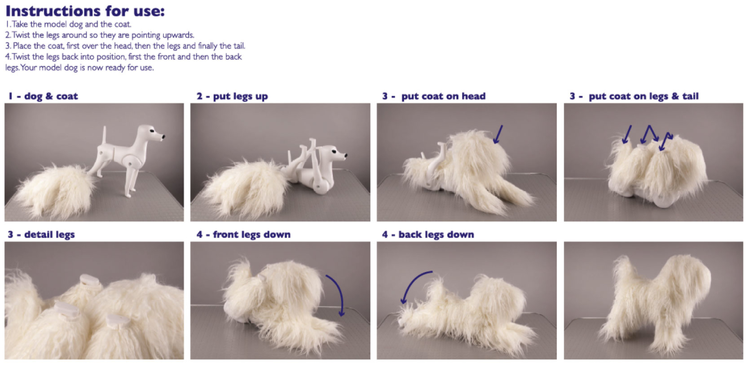 Grooming Practice Model Dogs AAPPG